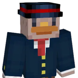 Squidmancer Minecraft avatar bust