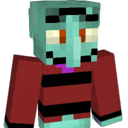 Squilliam1brow Minecraft avatar bust