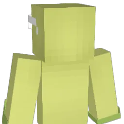 Squillionare Minecraft avatar bust