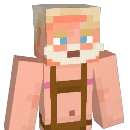 Squirtpants Minecraft avatar bust