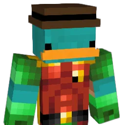 SrCum Minecraft avatar bust