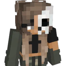 SrtaMary Minecraft avatar bust