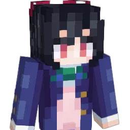 StarHime Minecraft avatar bust