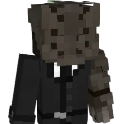 Starstarr Minecraft avatar bust