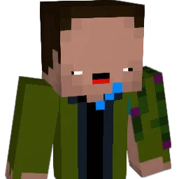 SteASlett Minecraft avatar bust