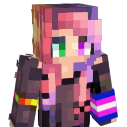 SteffLeBunny Minecraft avatar bust