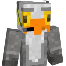 Stegull Minecraft avatar bust