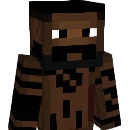 Stoutish Minecraft avatar bust