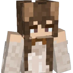 StrawBriBlossom Minecraft avatar bust