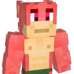 StrawberryKaiju Minecraft avatar bust