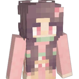 Strawbwrrybu Minecraft avatar bust