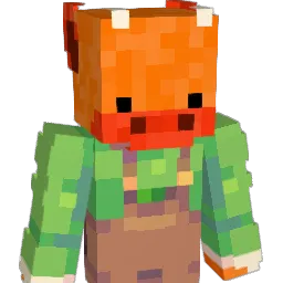 Straxzilla Minecraft avatar bust