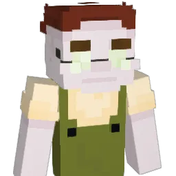 Straydex Minecraft avatar bust