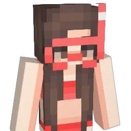 StupidLesbian Minecraft avatar bust