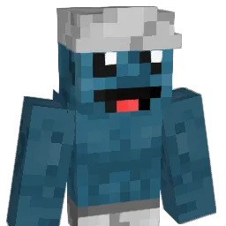 Sturmschlumpf Minecraft avatar bust