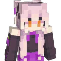 Succubunny Minecraft avatar bust