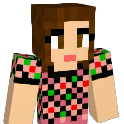 Sugarcubegoddess Minecraft avatar bust