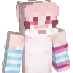 SugarrPaws Minecraft avatar bust
