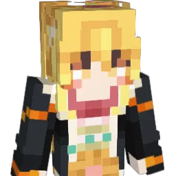 SugoiSil Minecraft avatar bust
