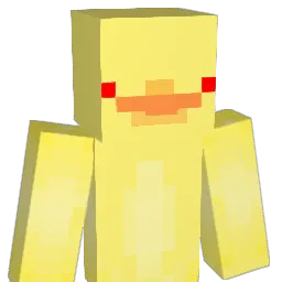SuicideDuck Minecraft avatar bust