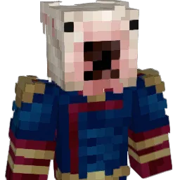 SunKissed Minecraft avatar bust