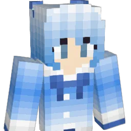 Sunning Minecraft avatar bust