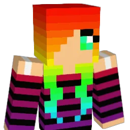 SunsetButterfly Minecraft avatar bust