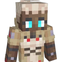 SupaNips Minecraft avatar bust