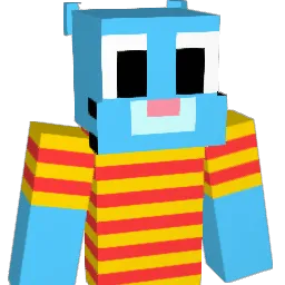 SuperBlueNuts Minecraft avatar bust