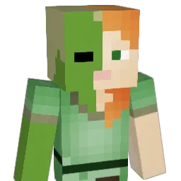 SuperCorre Minecraft avatar bust