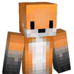 SuperFoxy Minecraft avatar bust