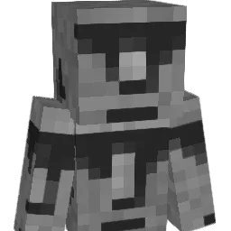 SuperMoai Minecraft avatar bust