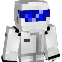 Superazassin Minecraft avatar bust