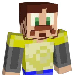 SuperbeeLavaman Minecraft avatar bust