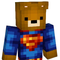 Superbeer Minecraft avatar bust