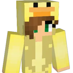 Superduck11 Minecraft avatar bust