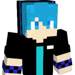 Supergan Minecraft avatar bust