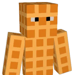 Superstroopwafel Minecraft avatar bust