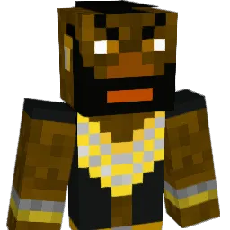 Supervlady Minecraft avatar bust