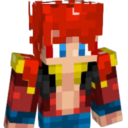 Sussydente Minecraft avatar bust