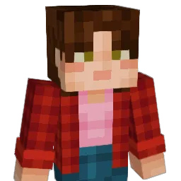 SusyVixen Minecraft avatar bust