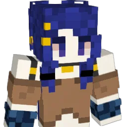 SuzuKuroi Minecraft avatar bust
