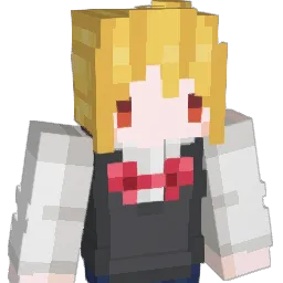 SuzuShiroSayumi Minecraft avatar bust