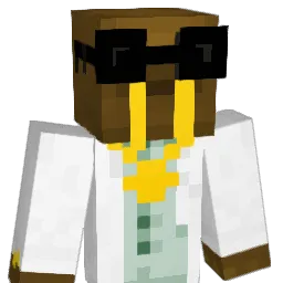 Svampinjonen Minecraft avatar bust