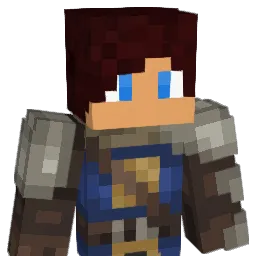 Svampkorre Minecraft avatar bust