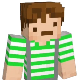 SvennOMG Minecraft avatar bust