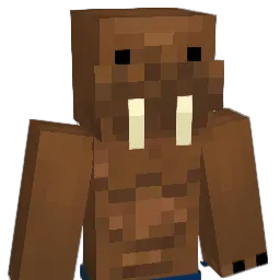 Svorkar Minecraft avatar bust