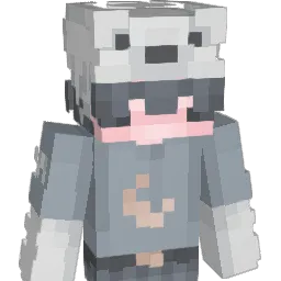 Swaked Minecraft avatar bust