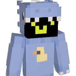Swanified Minecraft avatar bust