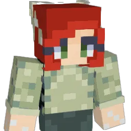 SwankyPeach Minecraft avatar bust